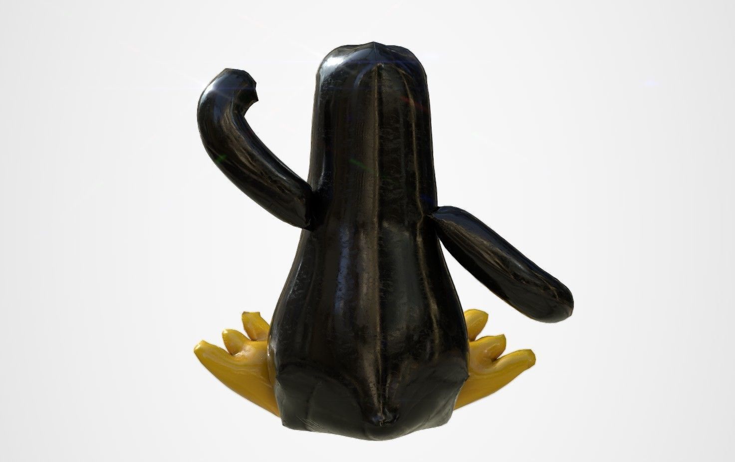 PINGUIN FLOAT Low-poly 3D model_5