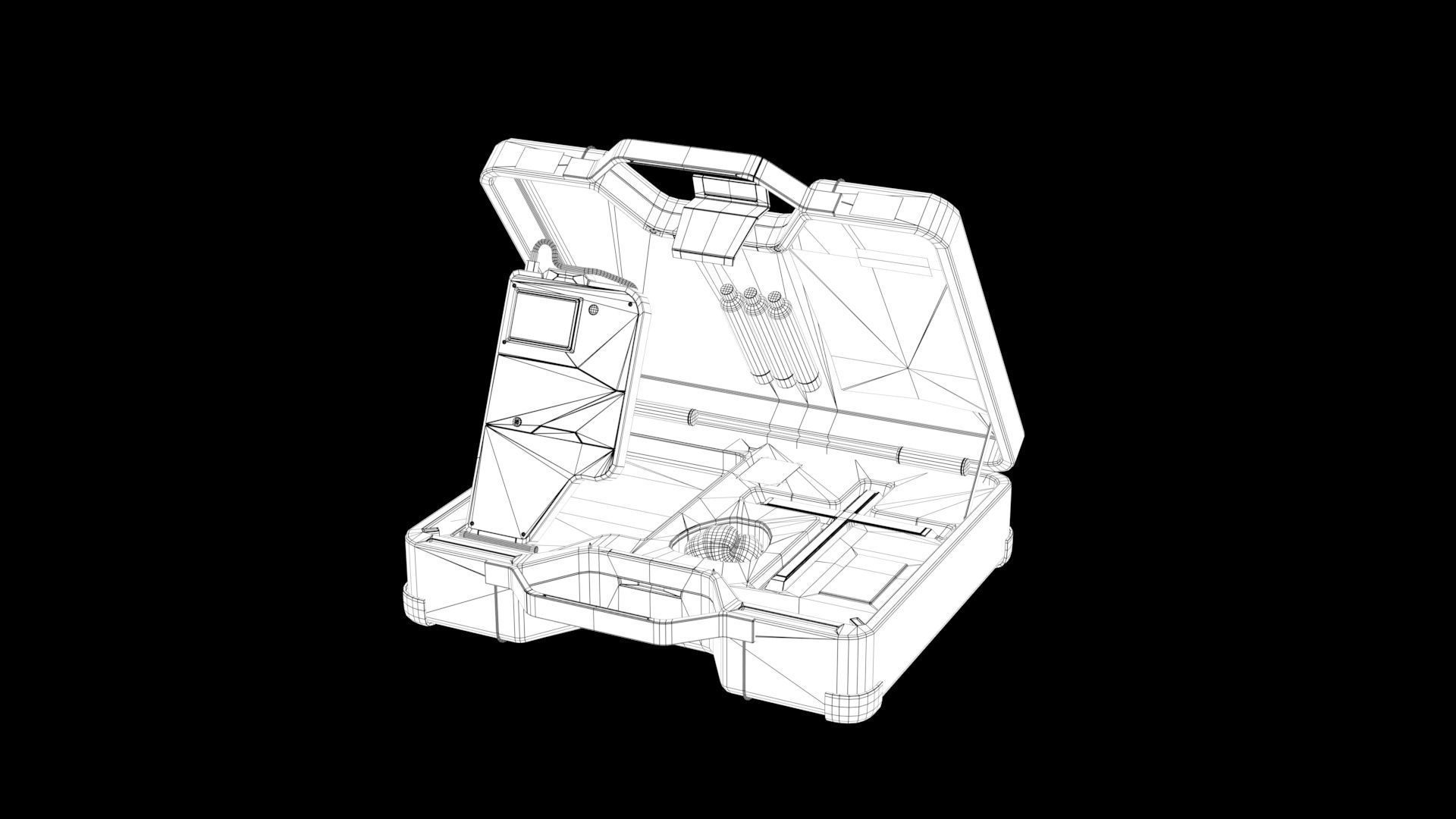 Vampire Killing Kit Sci-Fi Cyberpunk Low-poly 3D model_6