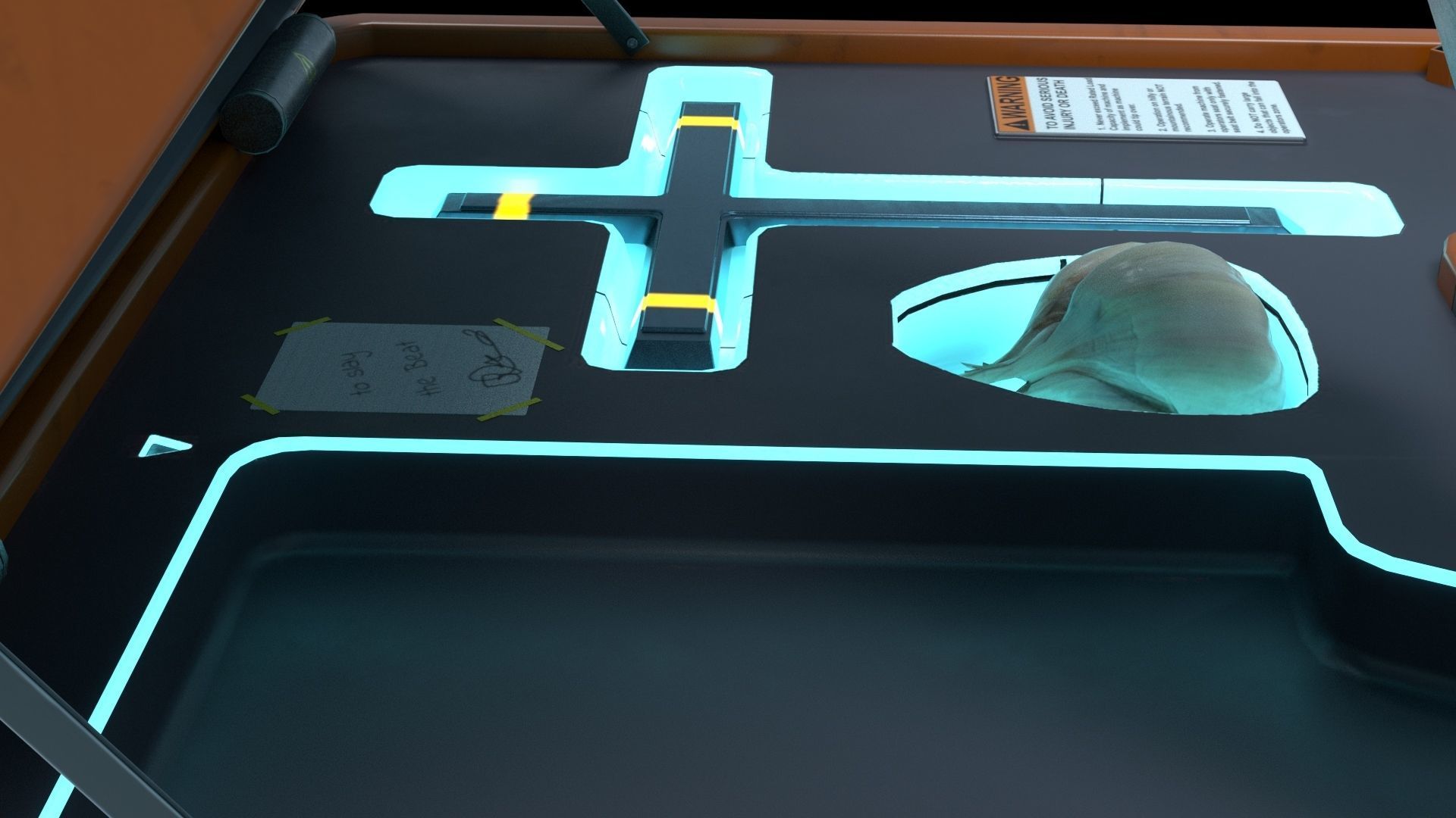 Vampire Killing Kit Sci-Fi Cyberpunk Low-poly 3D model_5