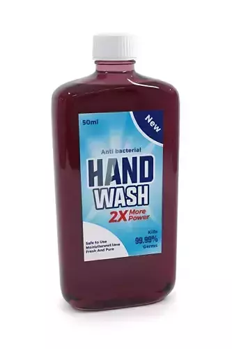 Antiseptic Bottle 3D Model Low-poly 3D model