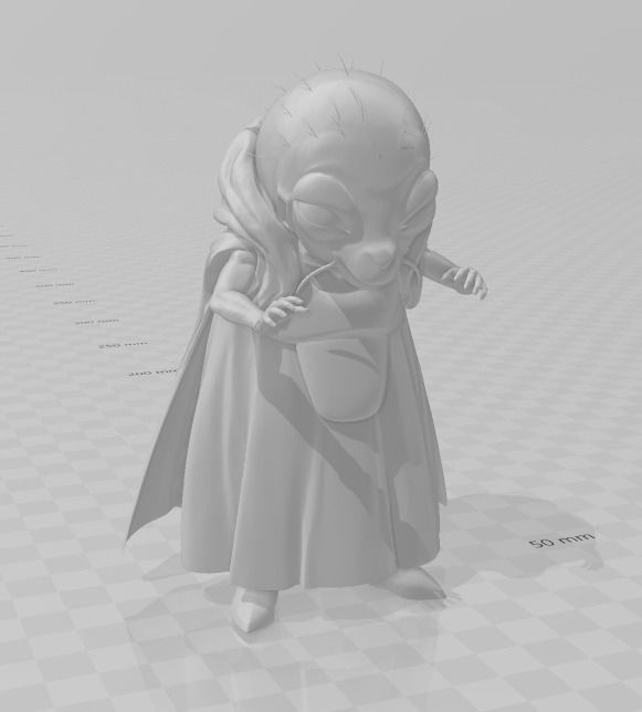 Babidi Dragon Ball Z 3D Model 3D print model_2