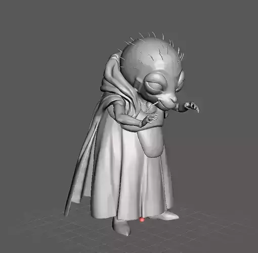 Babidi Dragon Ball Z 3D Model 3D print model