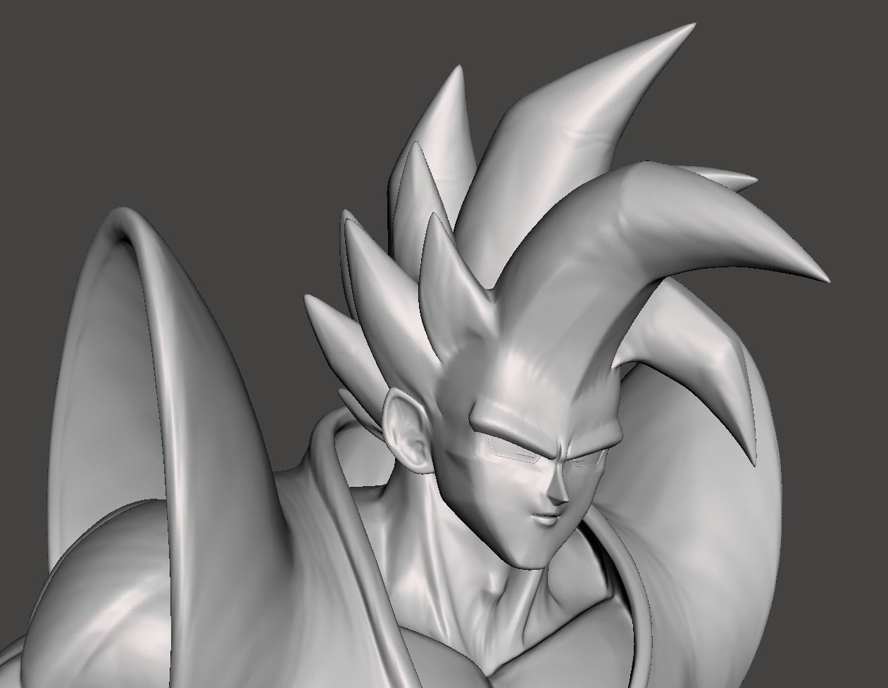 Baby Vegeta Dragonball 3D Model  3D print model_3