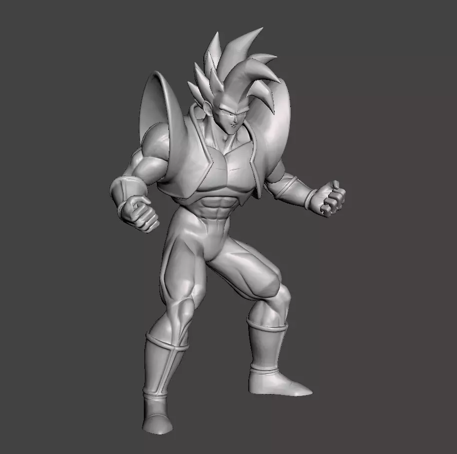 Baby Vegeta Dragonball 3D Model  3D print model_0