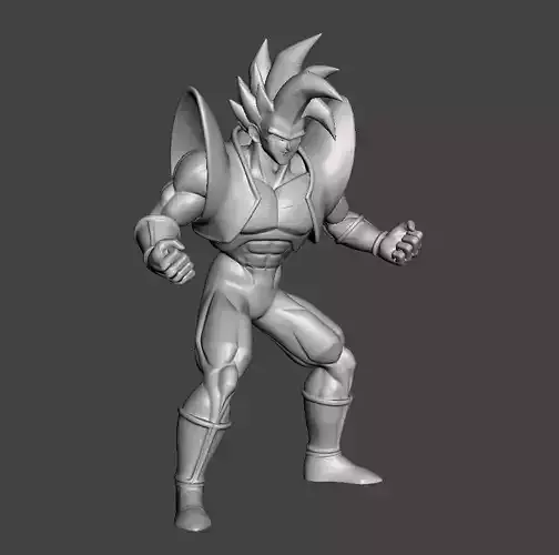 Baby Vegeta Dragonball 3D Model 