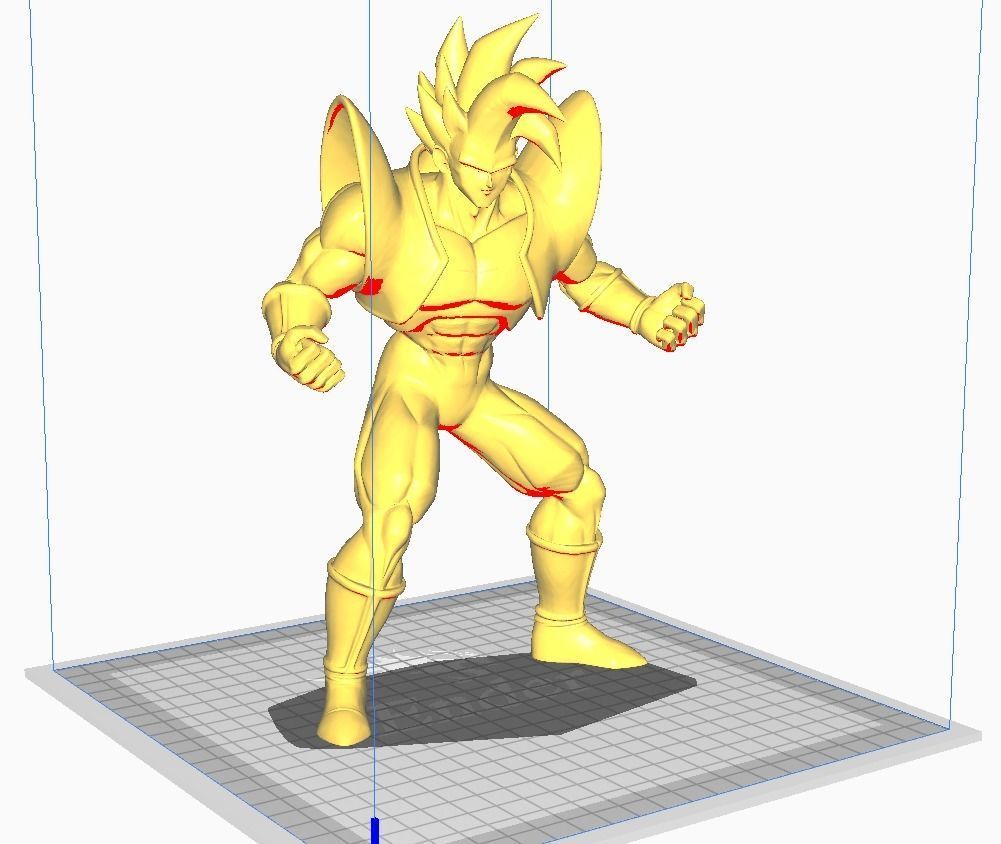 Baby Vegeta Dragonball 3D Model  3D print model_2