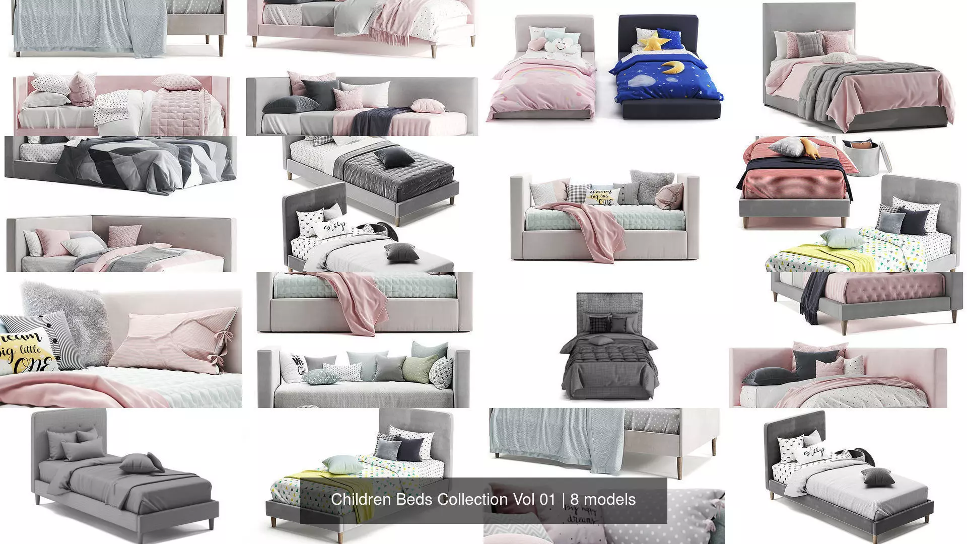 Children Beds Collection Vol 01 _0