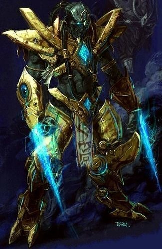 Starcraft Zealot 3D print model