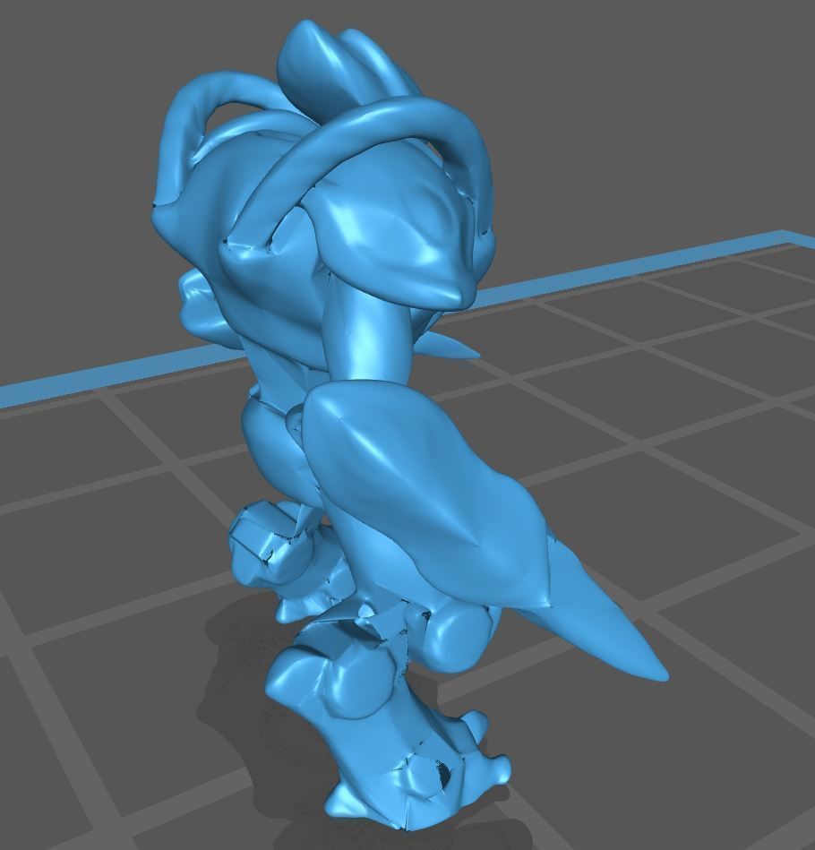 Starcraft Zealot 3D print model_3