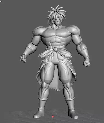 Broly normal form Dragon Ball 3D Model