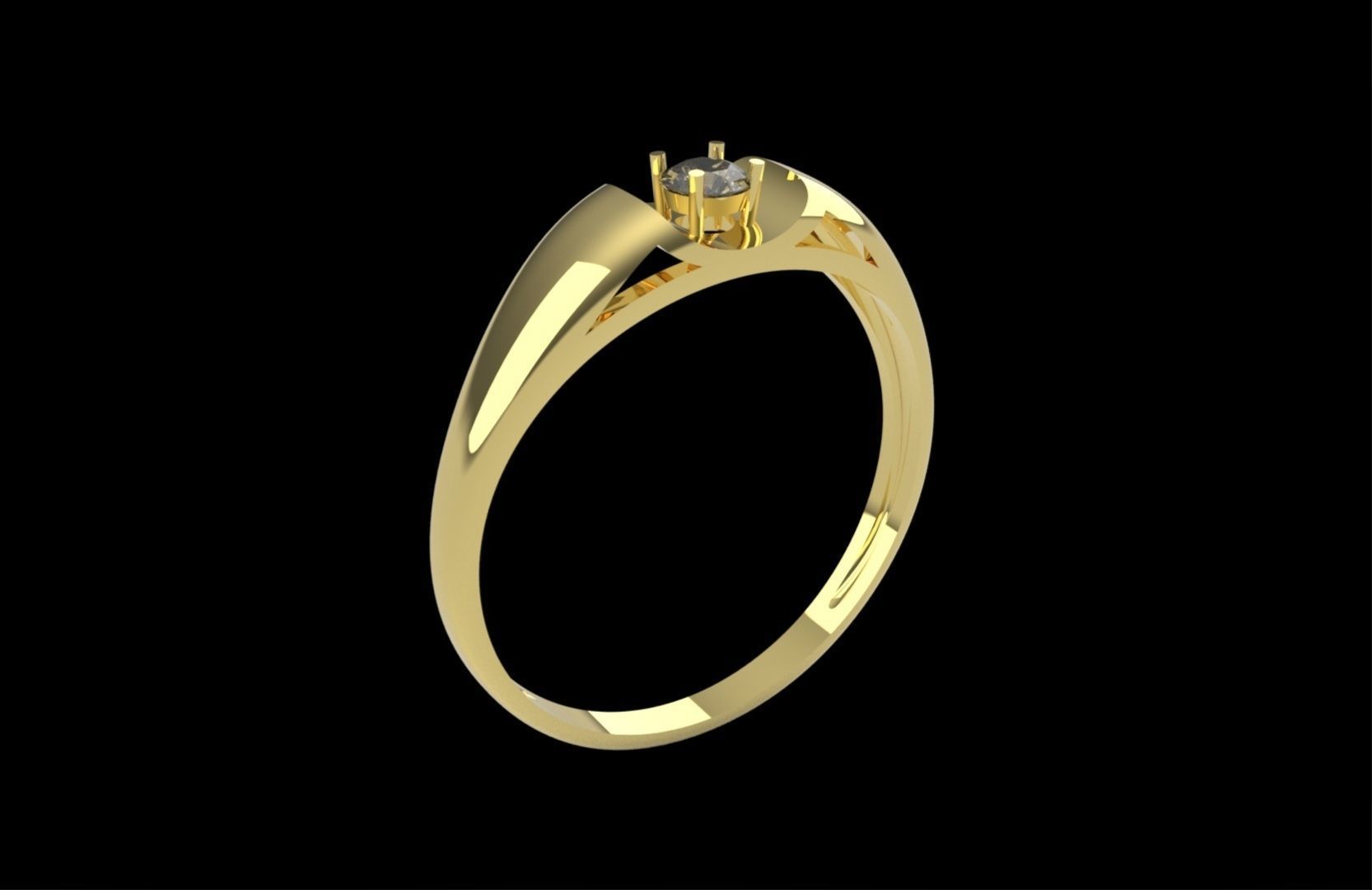  Ring for printing 3D print model_2