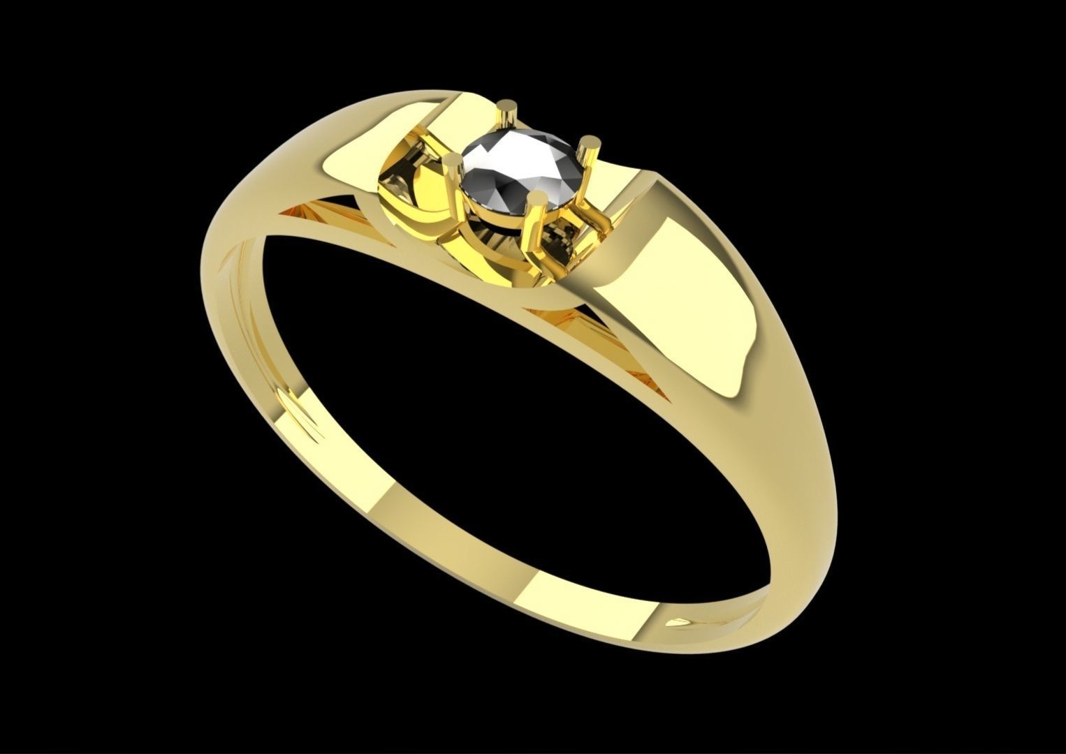  Ring for printing 3D print model_1