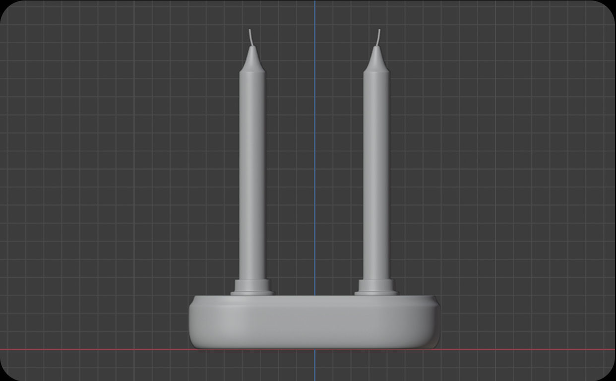 Candle Holder Design stl file for 3d printing 3D print model_15