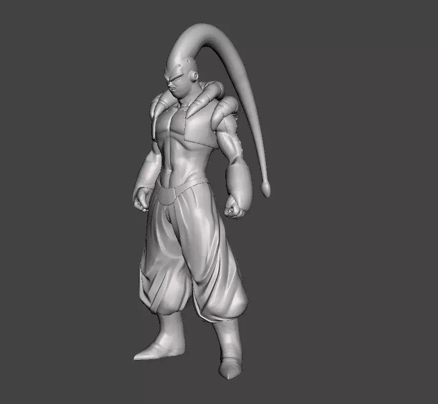 Buu Gotenks Dragon Ball 3D Model 3D print model_0