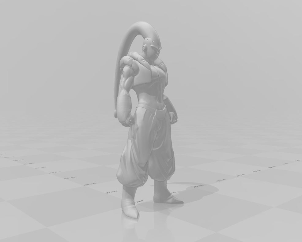 Buu Gotenks Dragon Ball 3D Model 3D print model_1