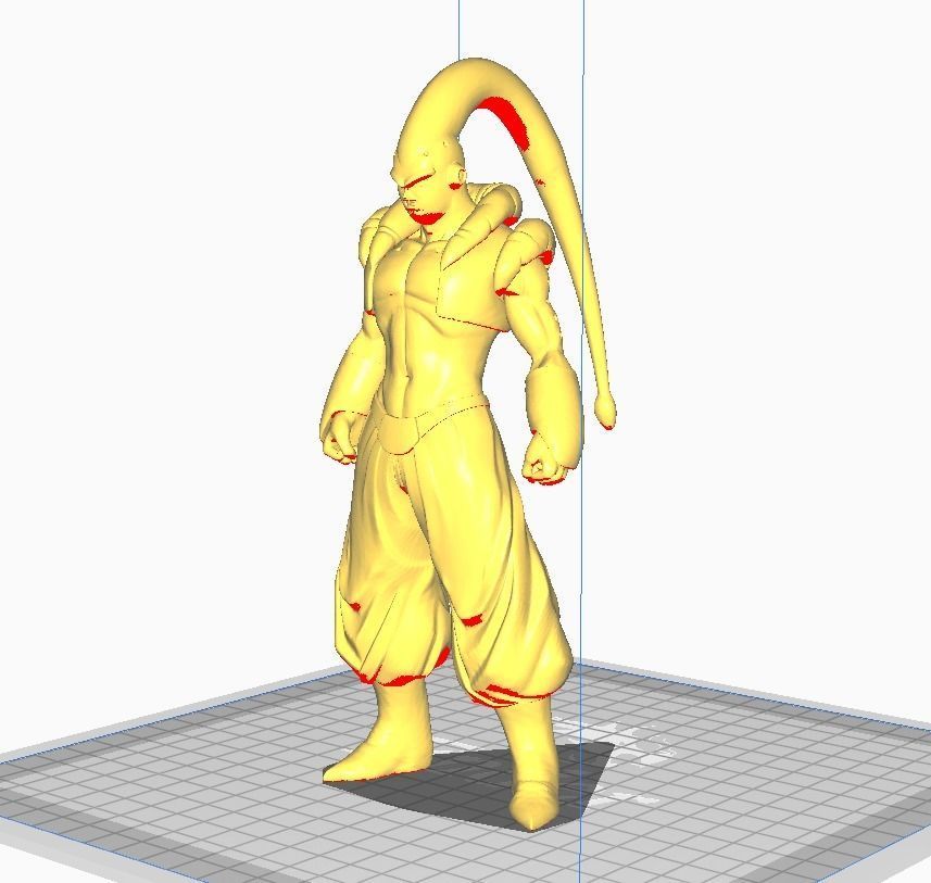 Buu Gotenks Dragon Ball 3D Model 3D print model_2