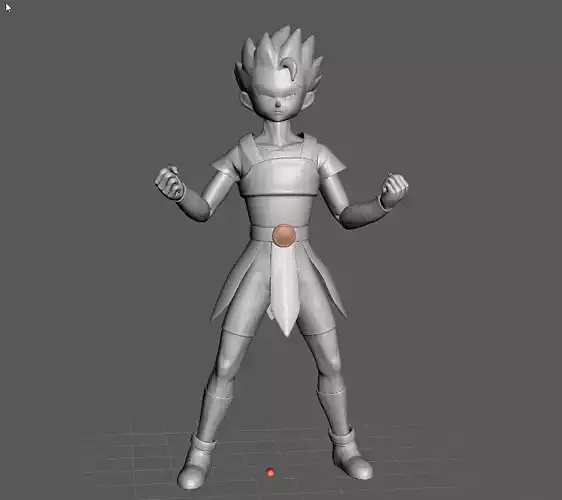 Cabba Dragon Ball 3D Model 3D print model