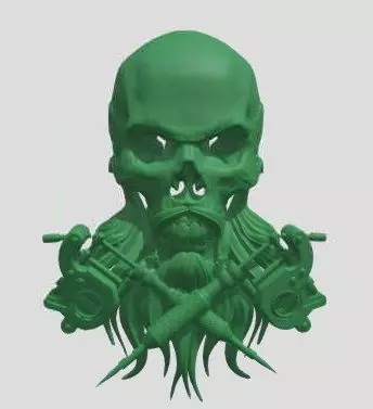 dead skull 3D print model