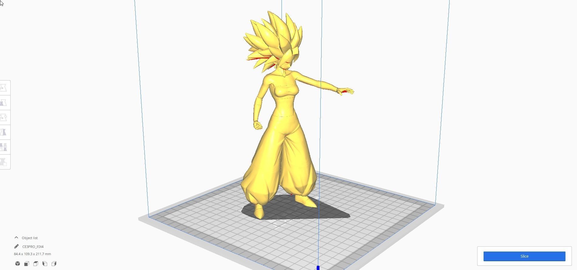Caulifa Dragon Ball 3D Model 3D print model_1