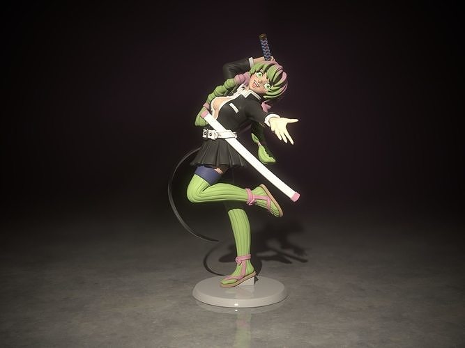 Mitsuri Kanroji 3D print model