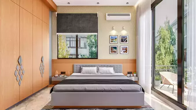 Interior - Modern Style Bedroom
