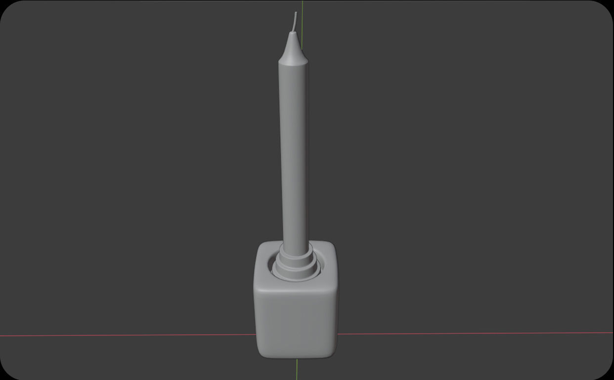 Candle Holder Design stl file for 3d printing 3D print model_9