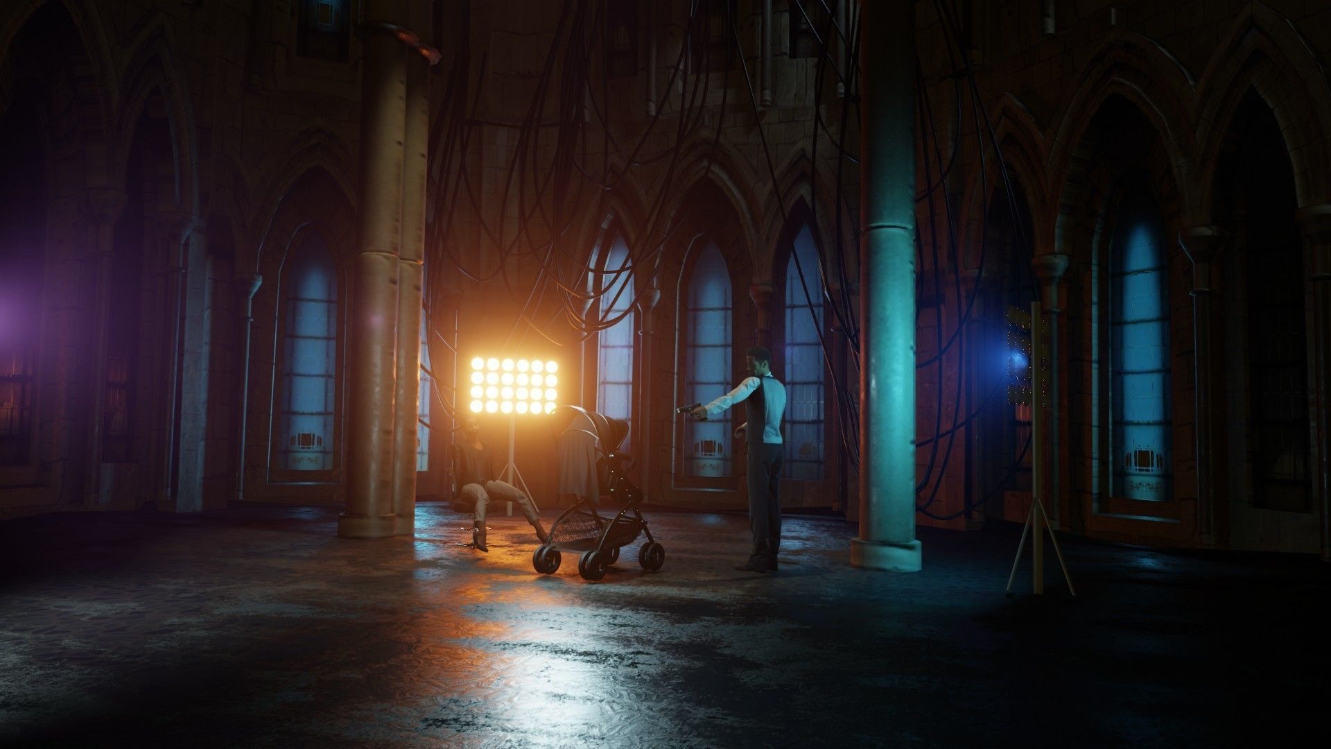 Blender epic scene Low-poly 3D model_4