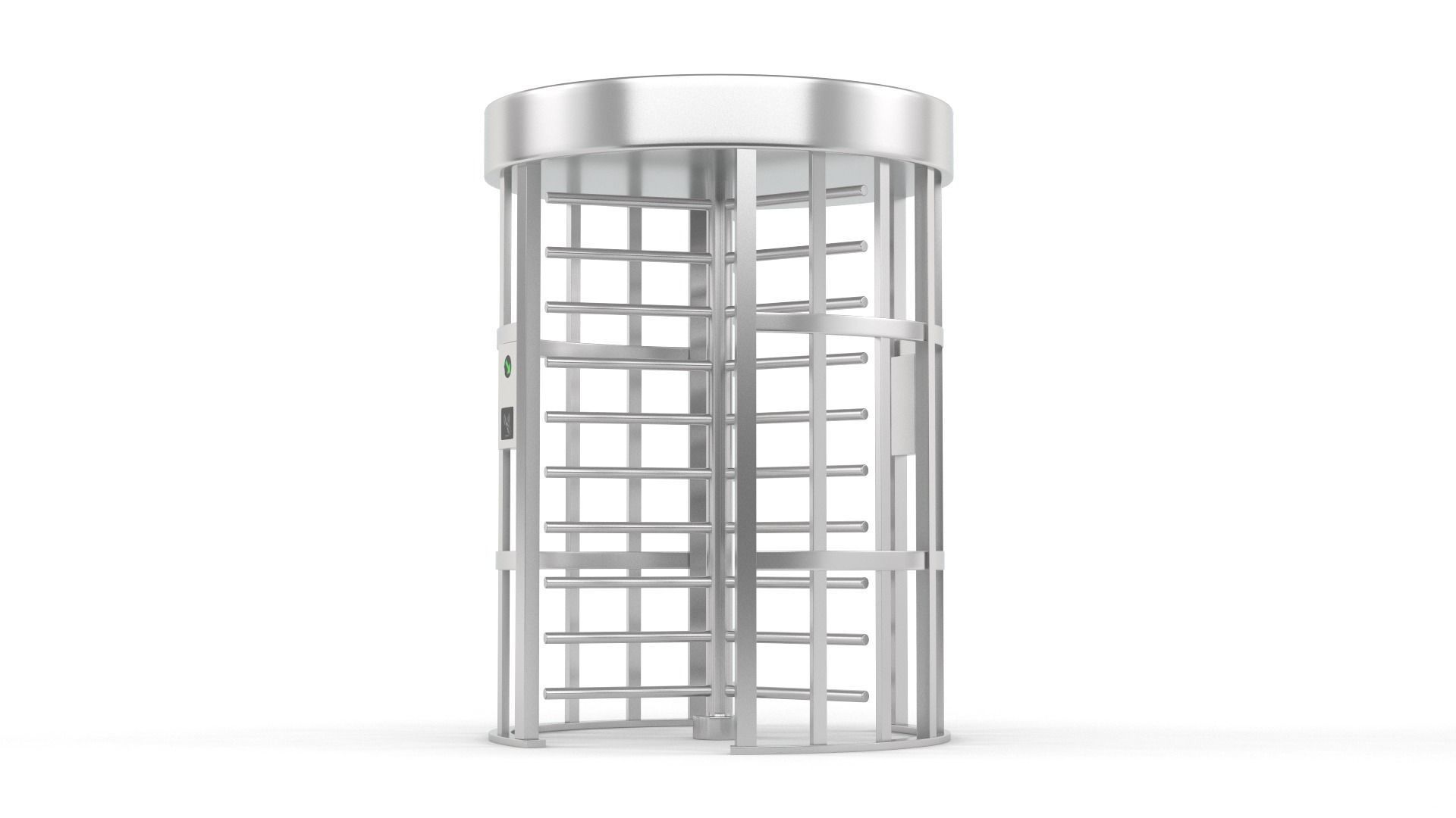 Security Turnstile Access 3D model_1