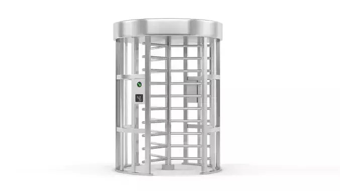 Security Turnstile Access 3D model