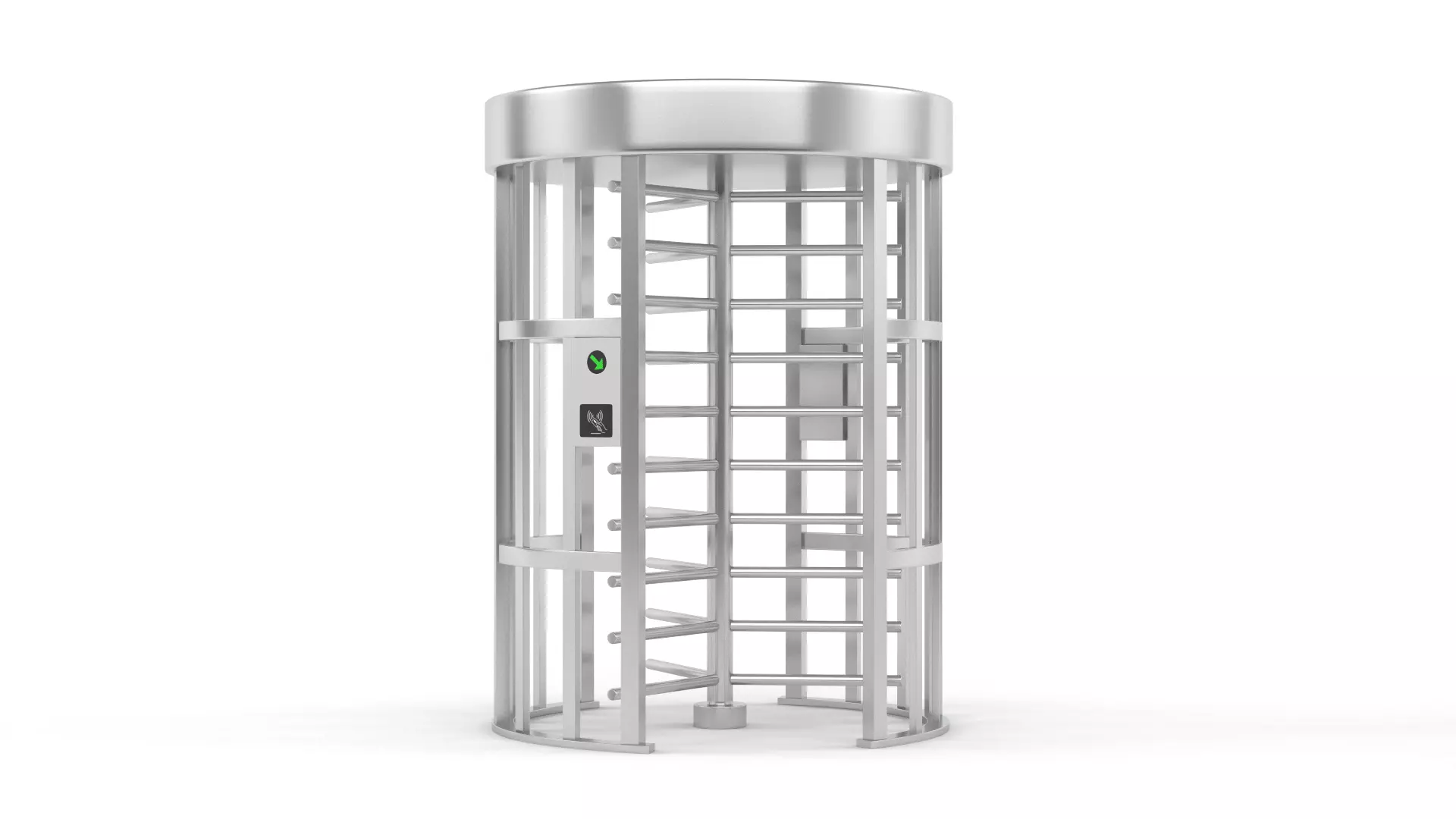 Security Turnstile Access 3D model_0
