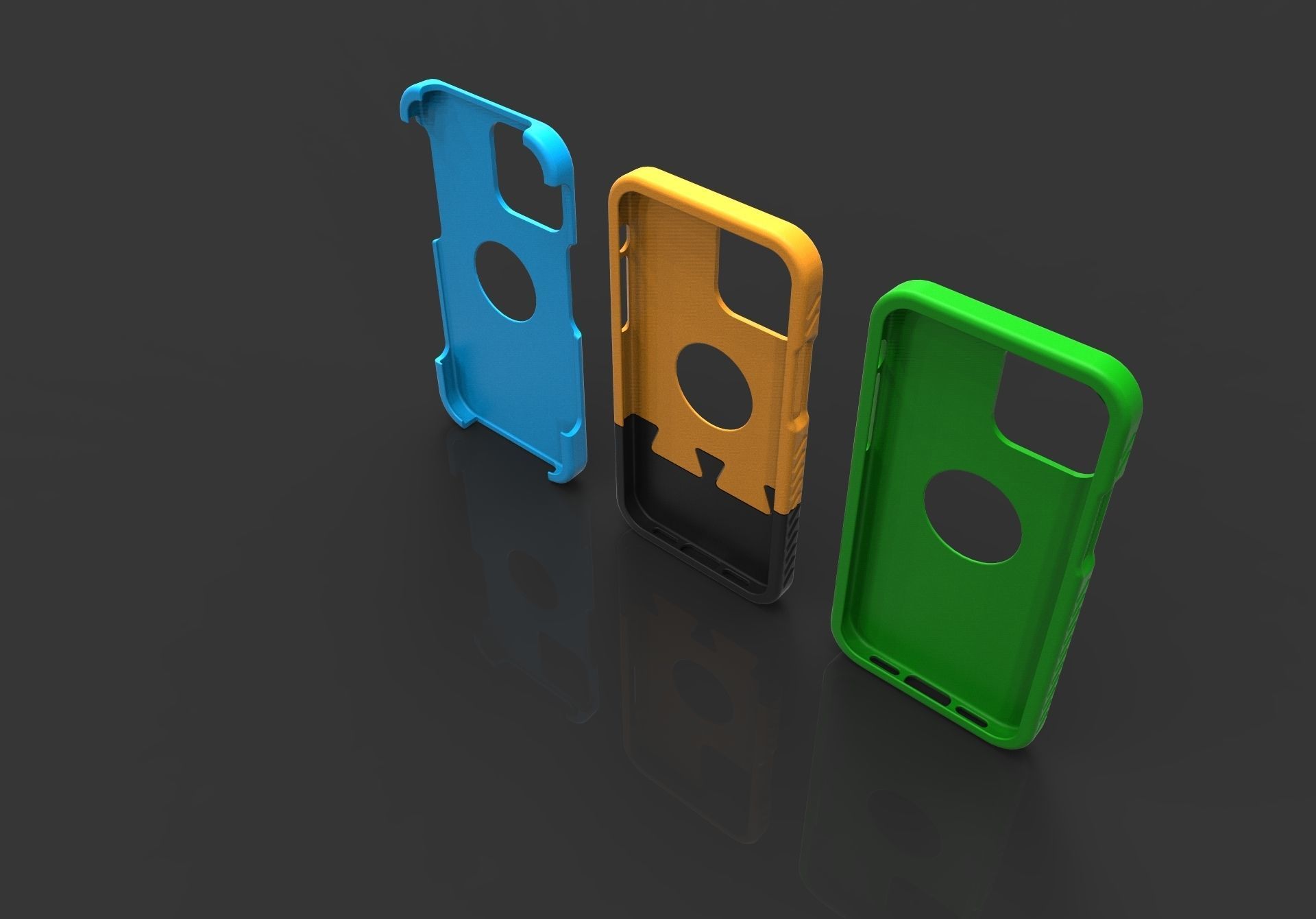 Cover Iphone 12 design for 3D print model_11
