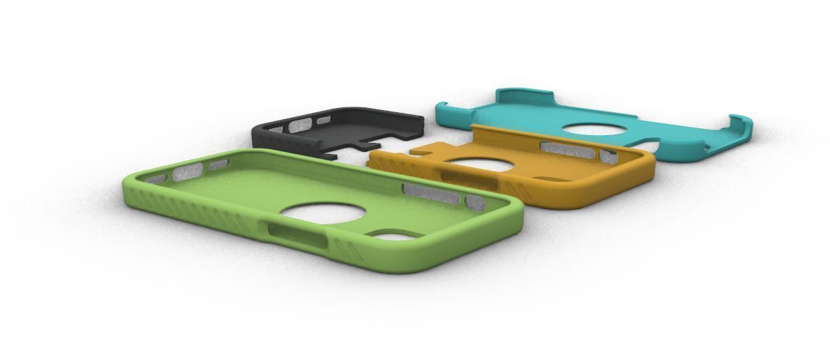 Cover Iphone 12 design for 3D print model_4