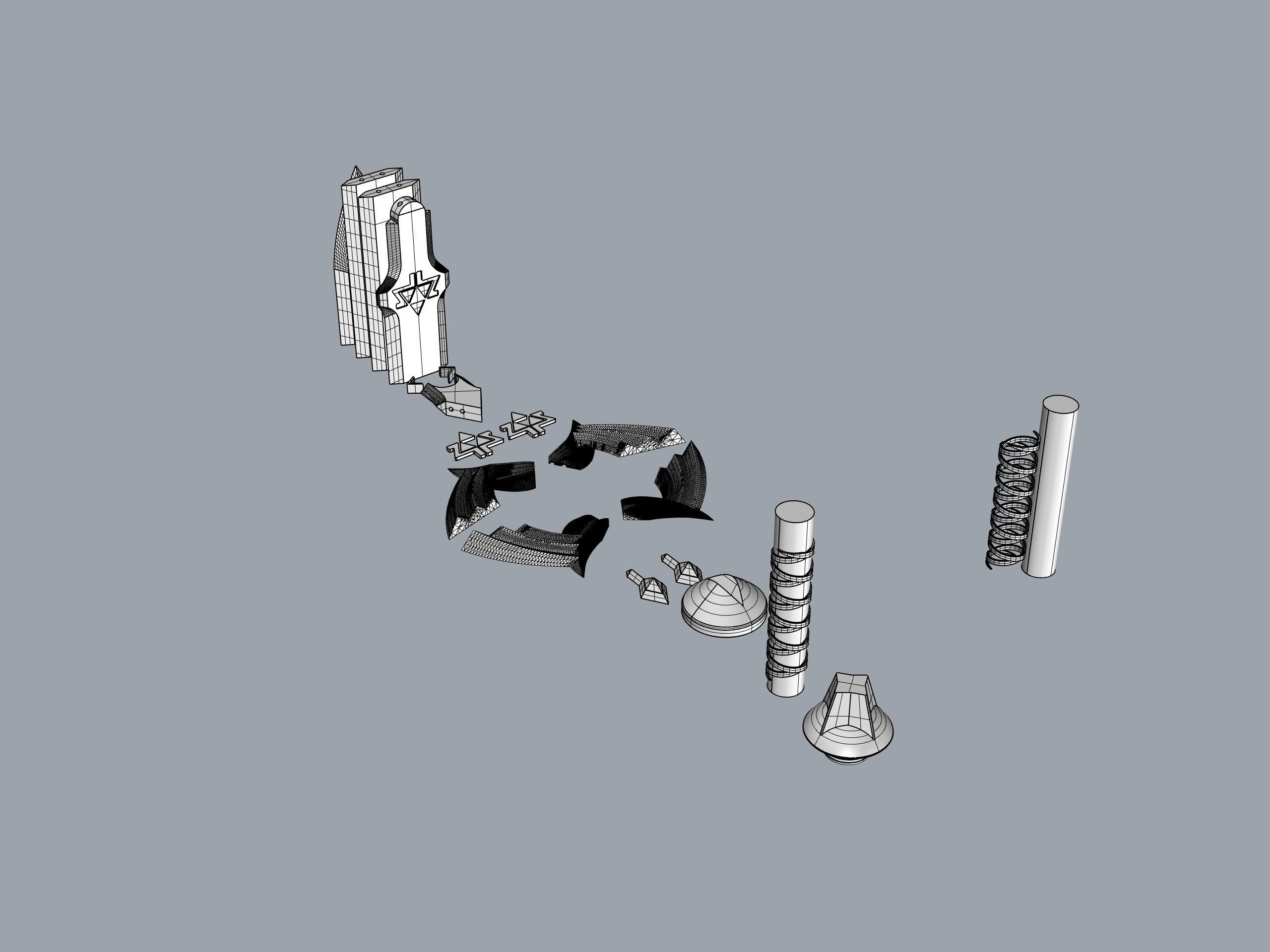 The Legend of Zelda- The Breath of the Wild Master Sword 3D print model_4