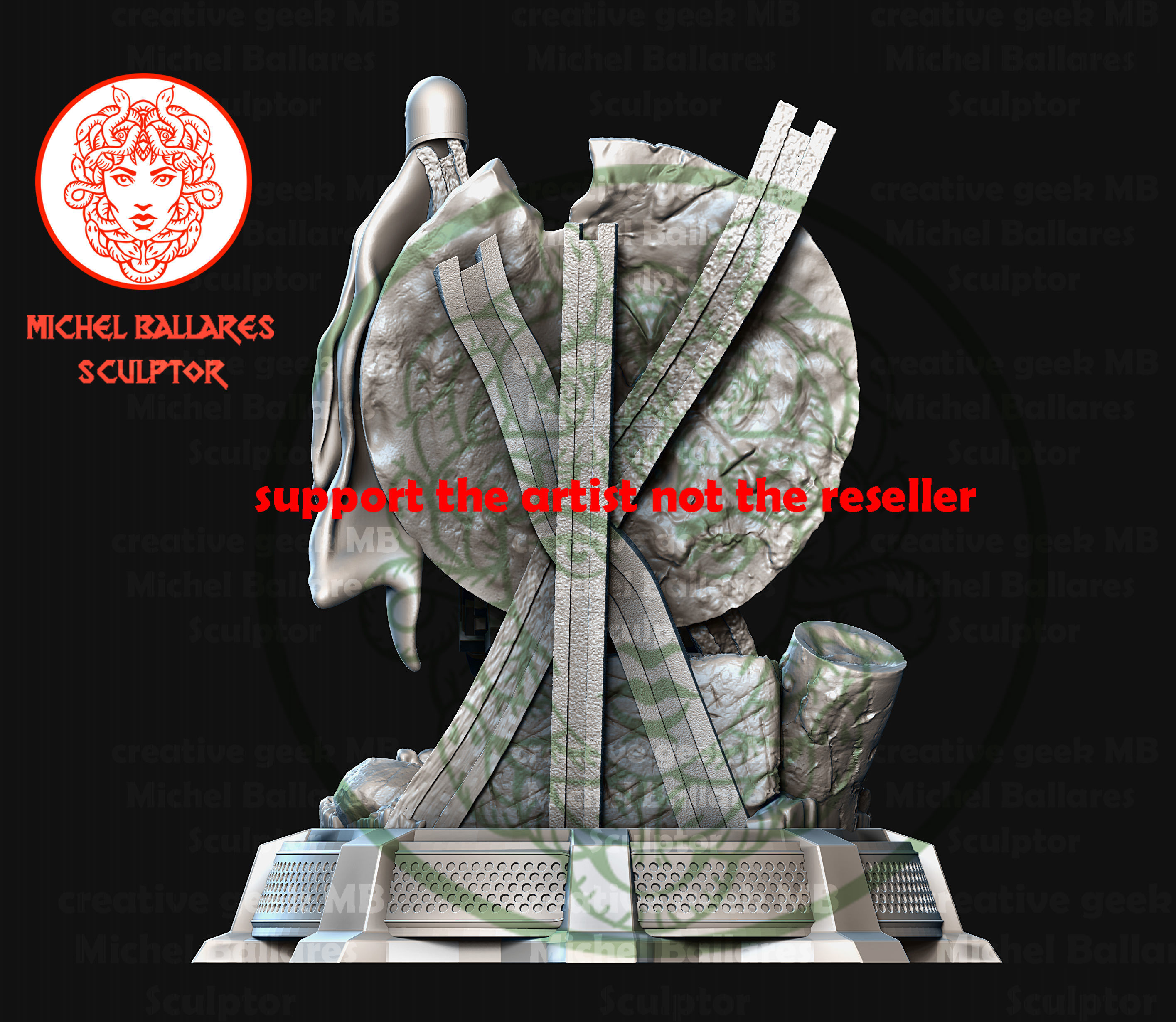 PROFESSOR X BY CREATIVE GEEK MB 3D print model_4