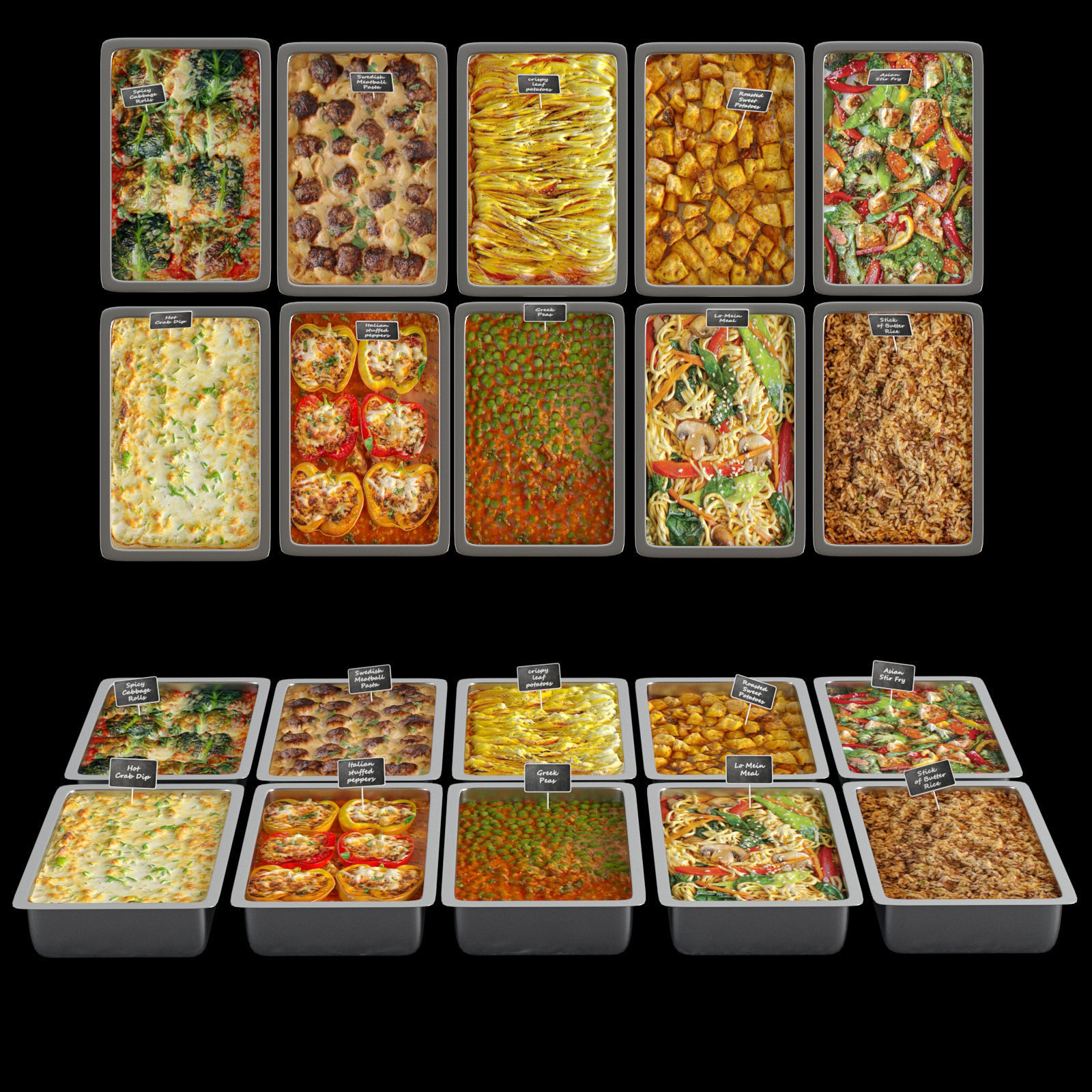 Meal line 2  3D model_6