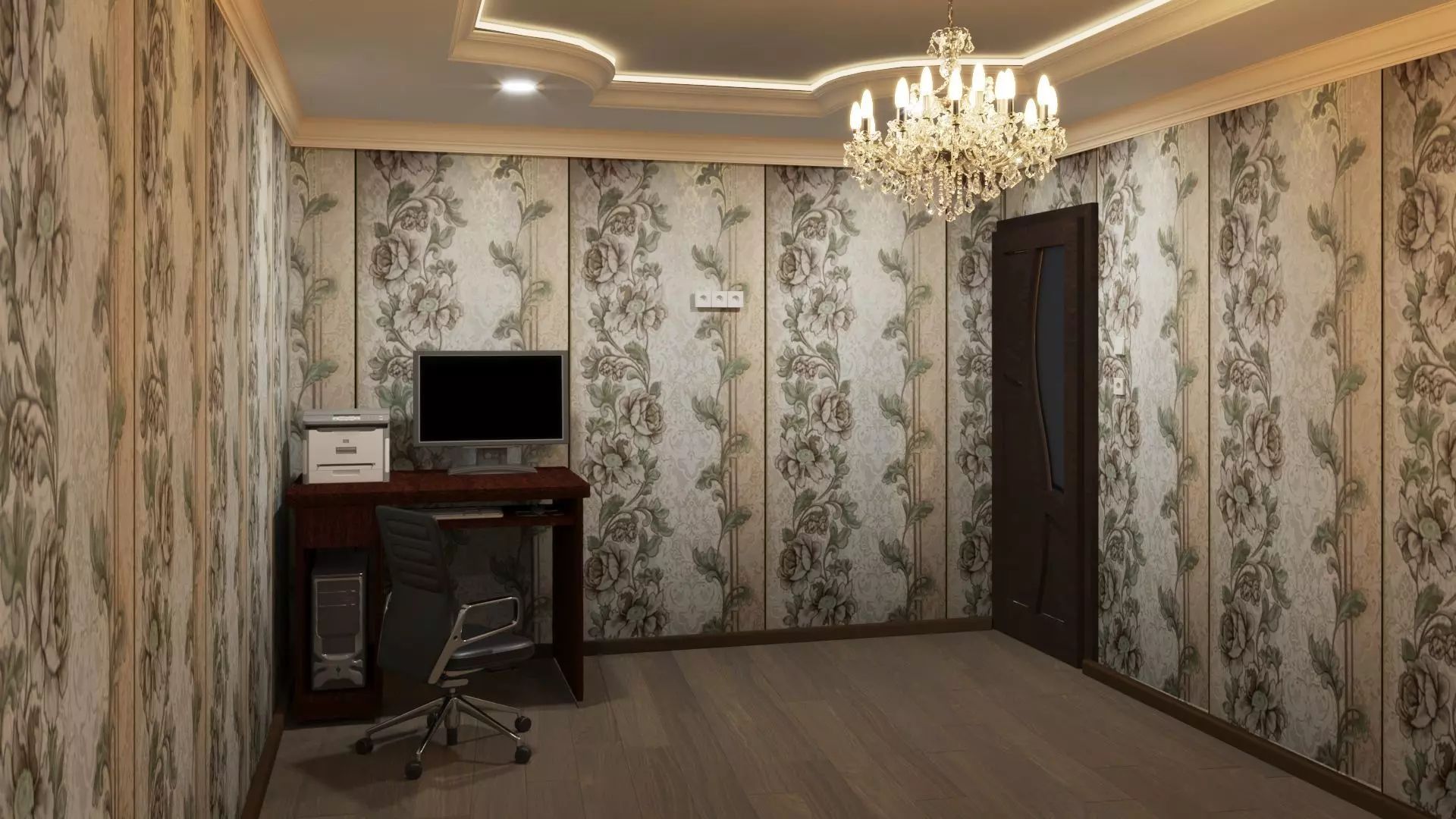 Animation Interior design 3D model