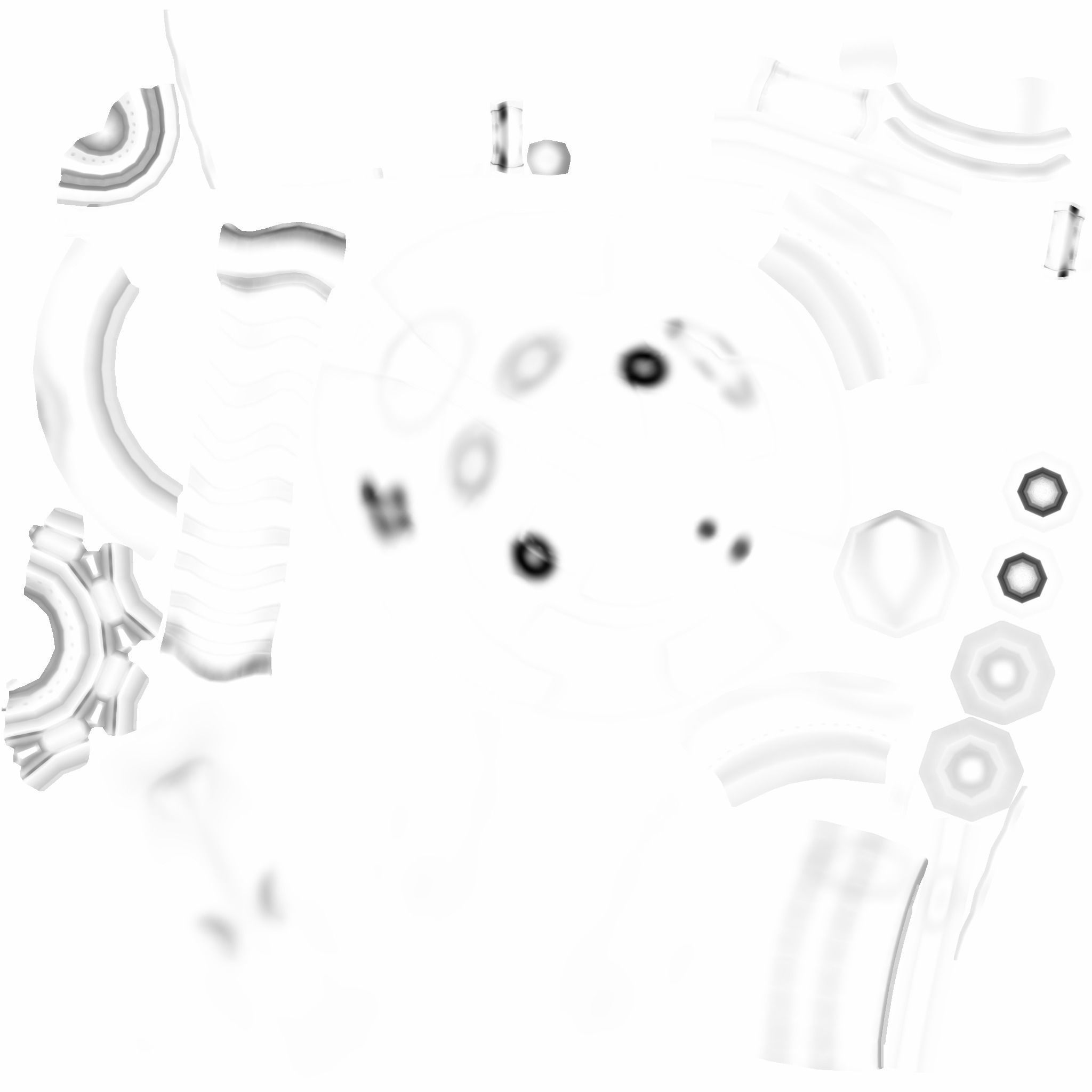 Wasteland Mask 01 - Sci-Fi Character Costume Low-poly 3D model_18