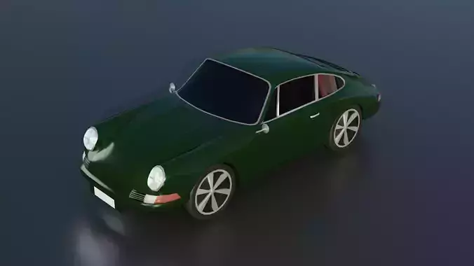 Porche 911 1968 3D model