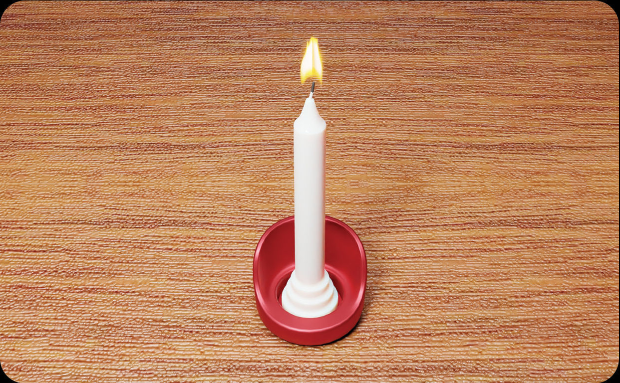 Candle Holder Design stl file for 3d printing 3D print model_13
