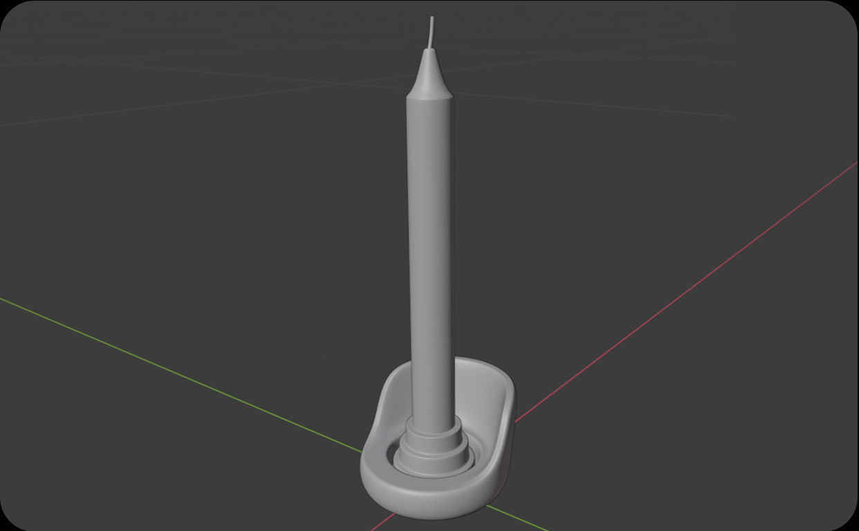 Candle Holder Design stl file for 3d printing 3D print model_2