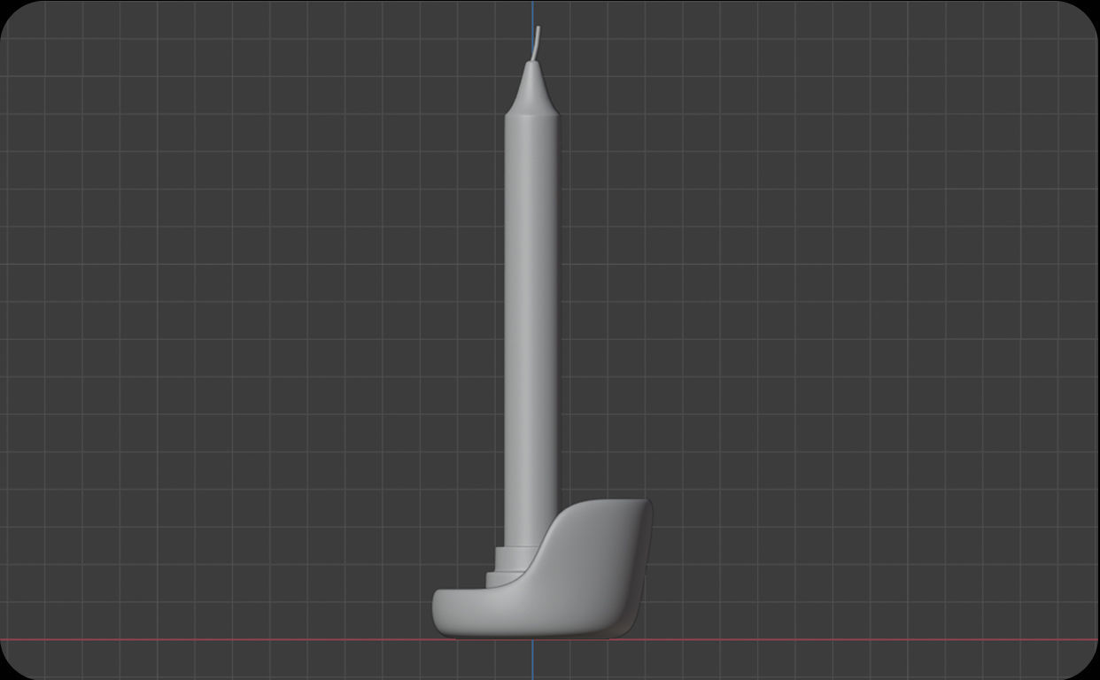 Candle Holder Design stl file for 3d printing 3D print model_14