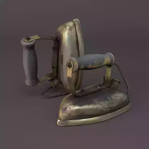 Antique Electric Iron - Photogrammetry