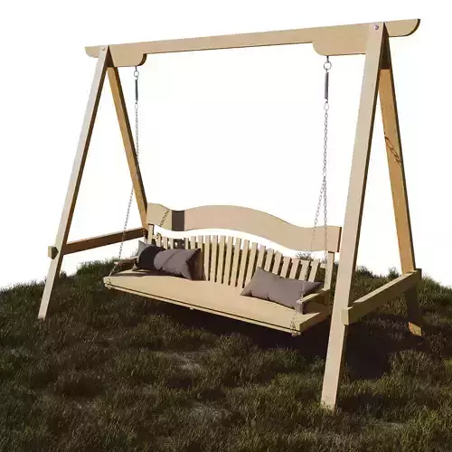 Swing - Garden - Playground - PBR - High Quality