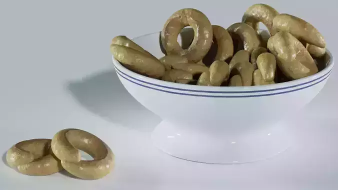 Taralli bowl of rings