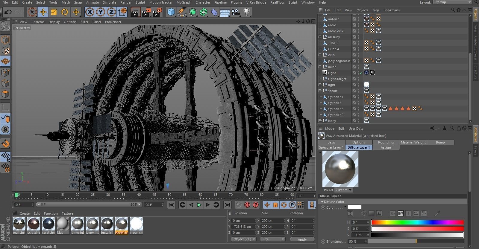 space station 3D model_9
