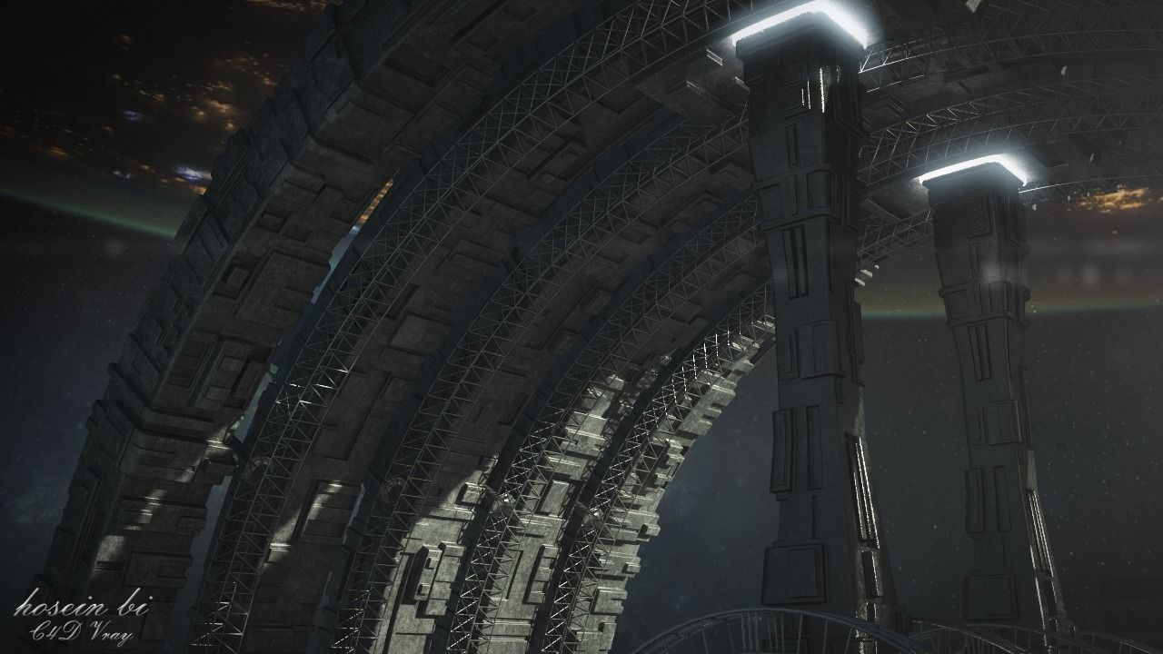 space station 3D model_5