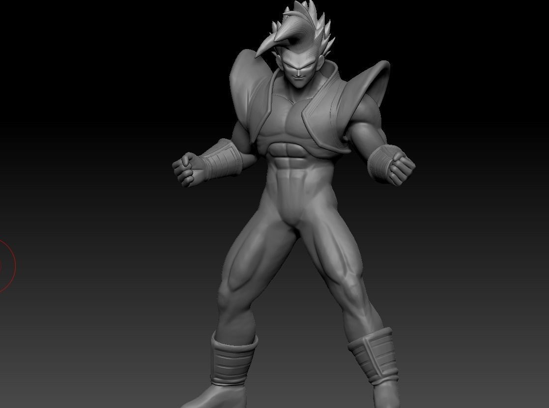 Super Vegeta Baby 2 - Dragon Ball GT 3D print Model 3D print model_4