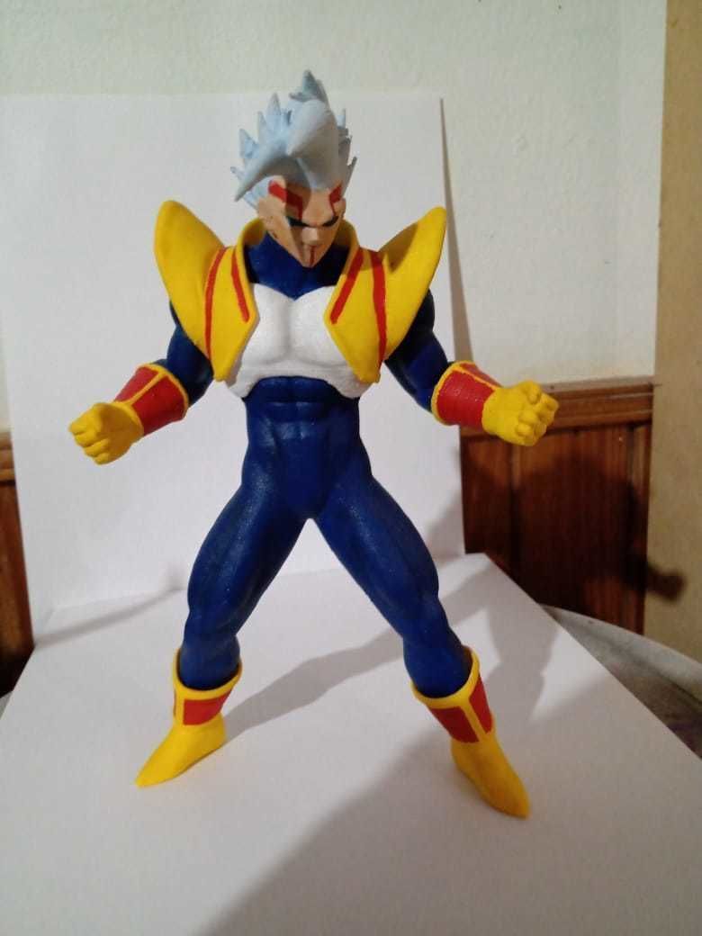 Super Vegeta Baby 2 - Dragon Ball GT 3D print Model 3D print model_2