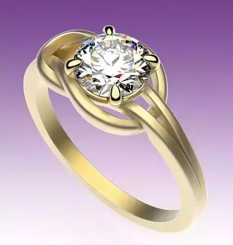 Ring Infinity Loops 3D print model