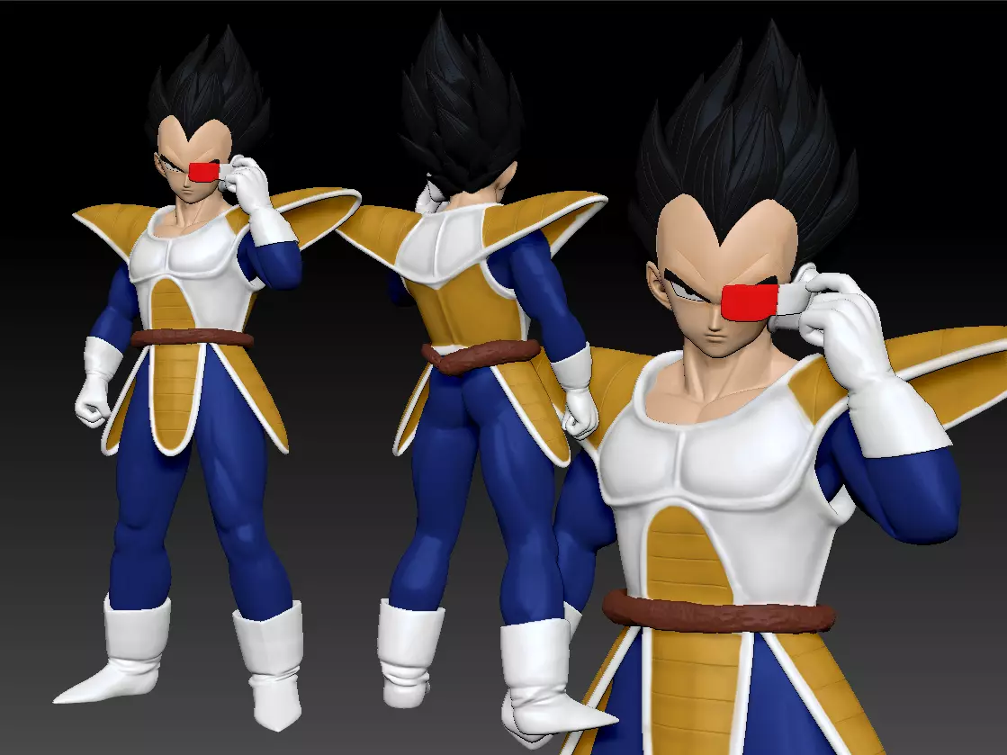 Vegeta Scouter - Saiyan Saga 3D print model_0